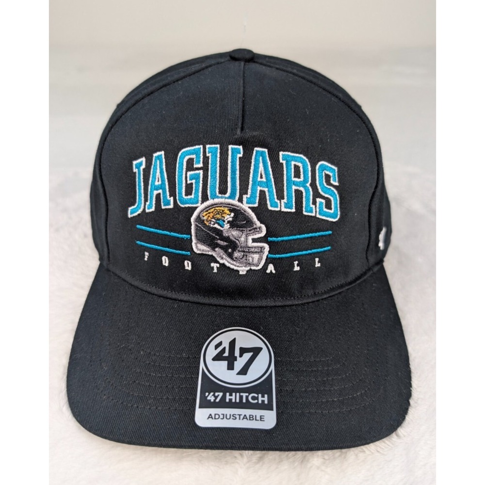 Jacksonville Jaguars 47' Roscoe Hitch Adjustable Hat OSFA NWT